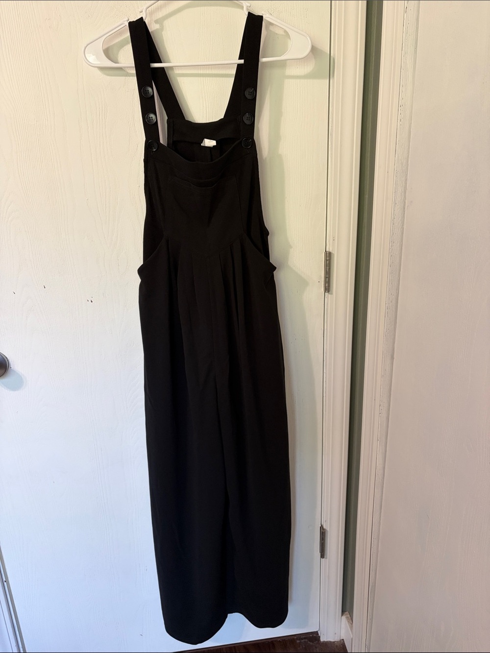 Halara NWOT Pockets Waffle Casual Overalls Black Size XS - Picture 5 of 14